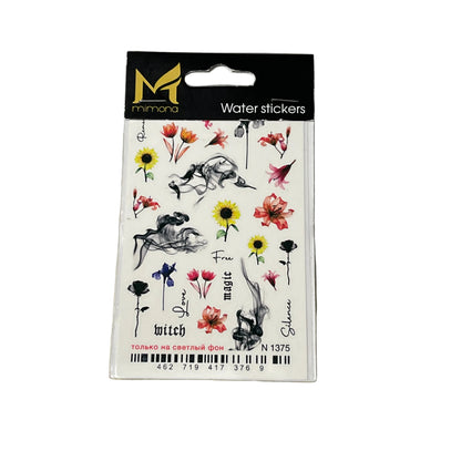 Mimona Nail Water Decal Stickers N1375-MAGIC
