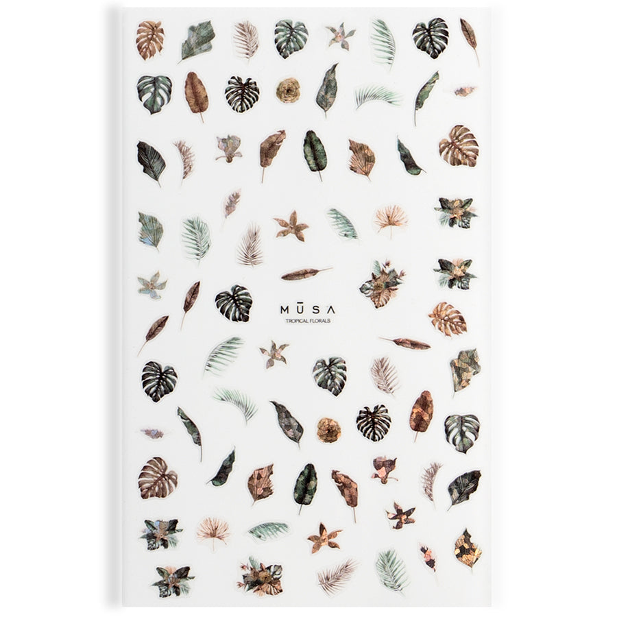 Musa Nail Stickers - Tropical florals