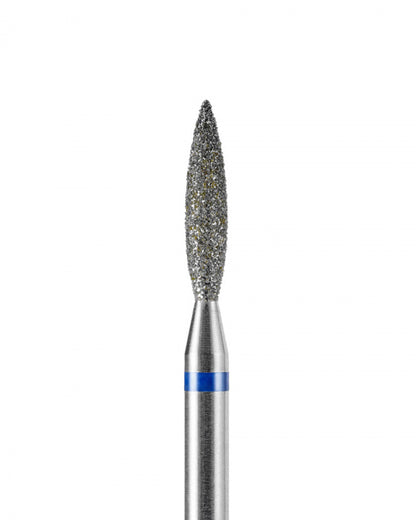 DARK SHARP FLAME diamond drill bit 2.3x10 mm (Blue)