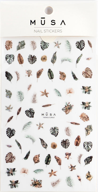 Musa Nail Stickers - Tropical florals