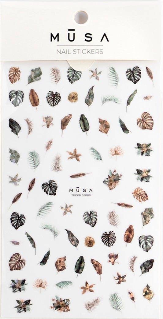 Musa Nail Stickers - Tropical florals