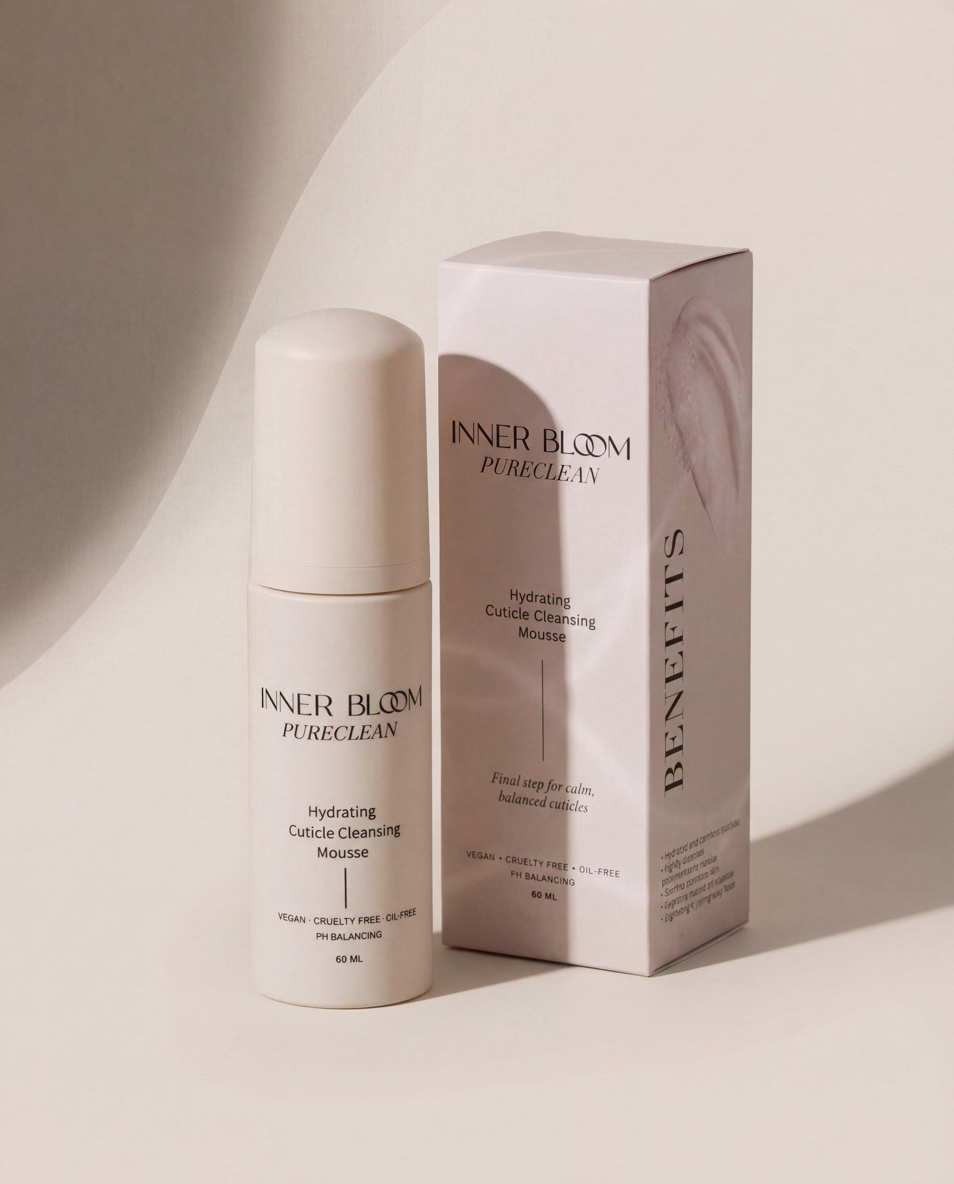 Spuma pentru cuticule PureClean InnerBloom 60ml