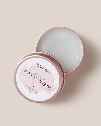 Ceara pentru cuticule RepairWax InnerBloom 20g