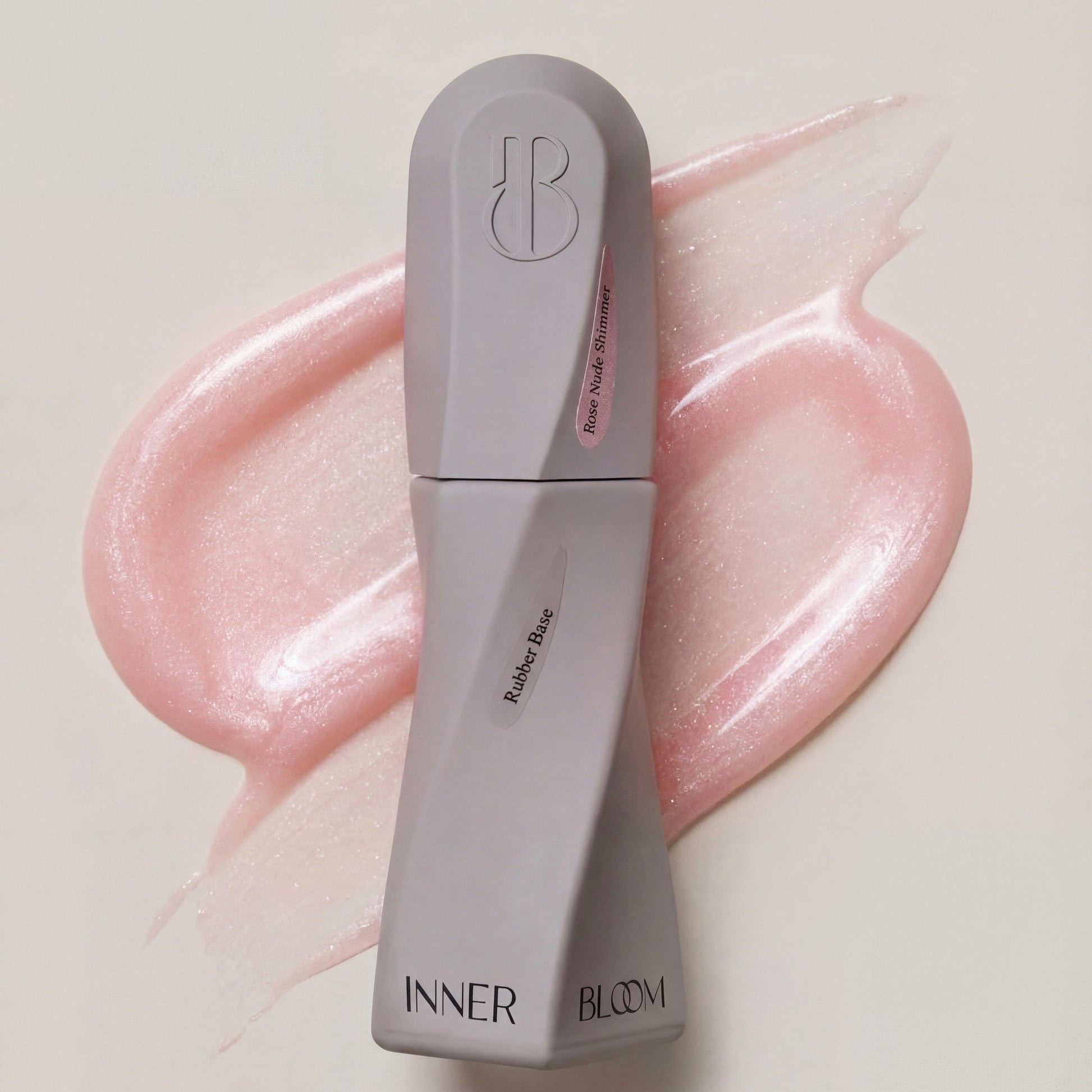 Rubber Cover Base Rose Nude Shimmer – Essence – Baza Rubber 10ml