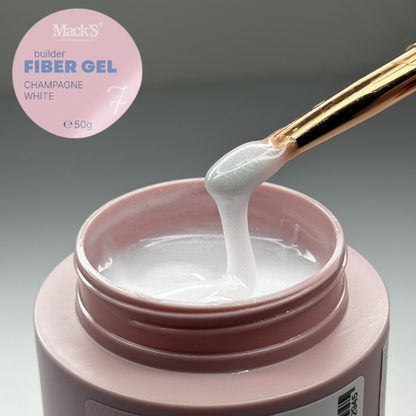 Macks Fiber Champagne White 50g