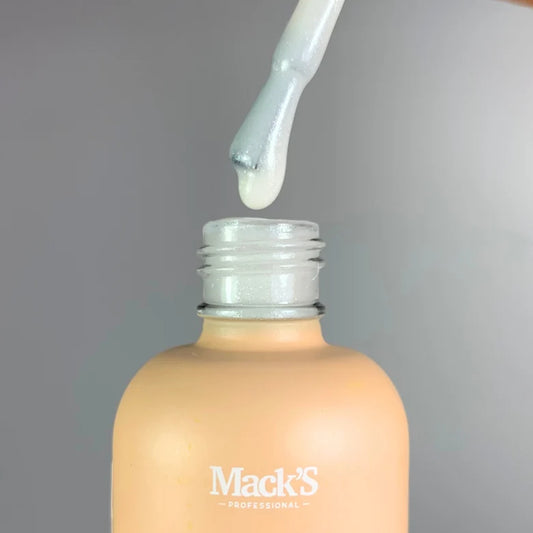 Macks Rubber Base COVER Shimmer White 2