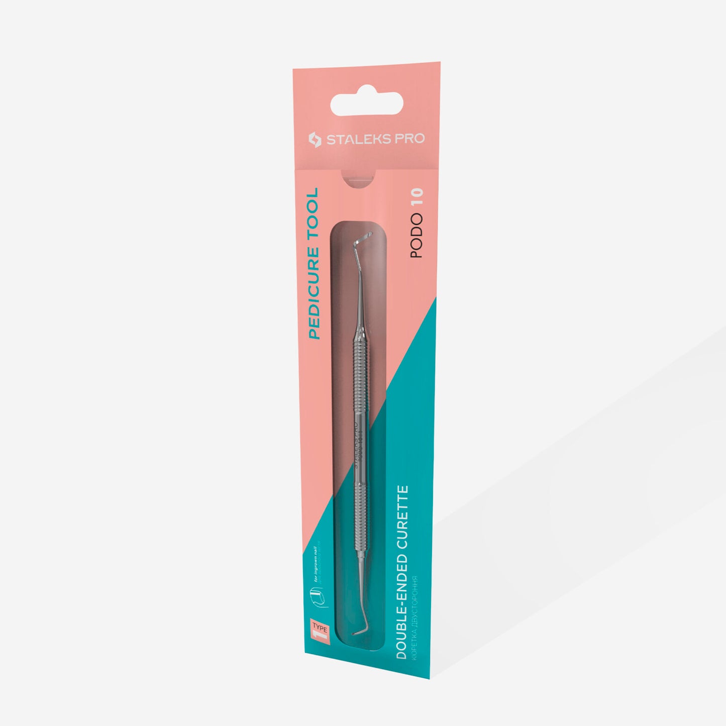 Staleks Podology curette PODO 10 TYPE 1 (double-ended curette) PP-10/1