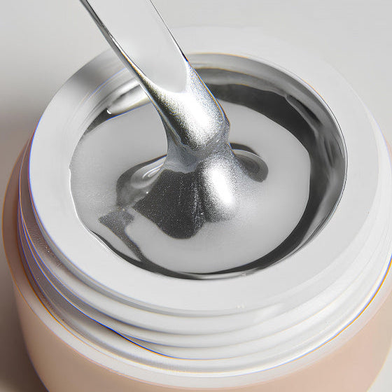 DARK Silver Metal Gel Paint, 5gr