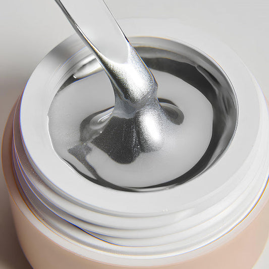 DARK Silver Metal Gel Paint, 5gr