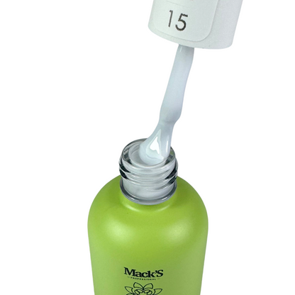 Macks Liquid Polygel 15 milky white, 12ml