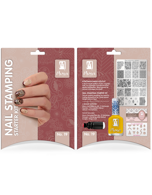 Nail Stamping Starter Kit no.19