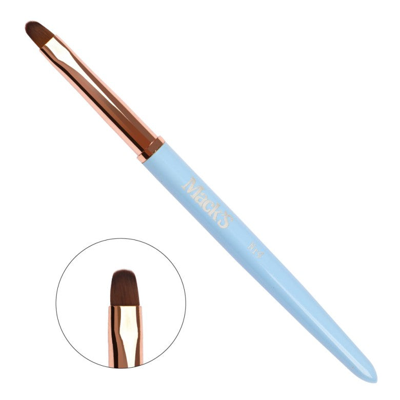 Macks Gel Brush No. 4 Blue