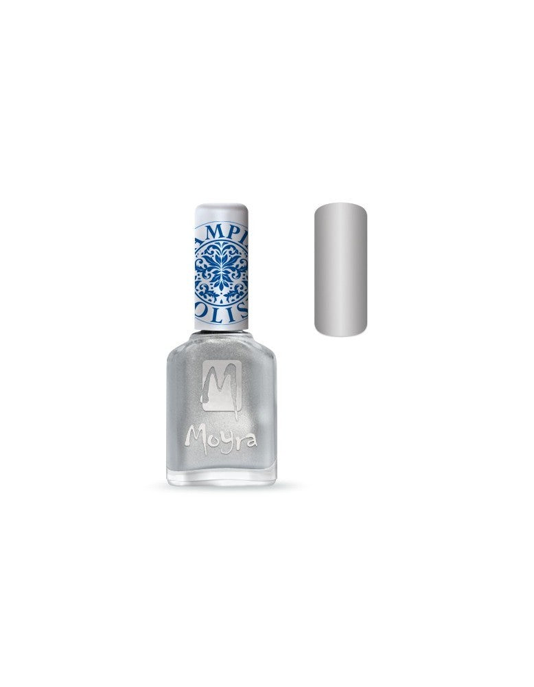Moyra Stamping polish SP08 Silver