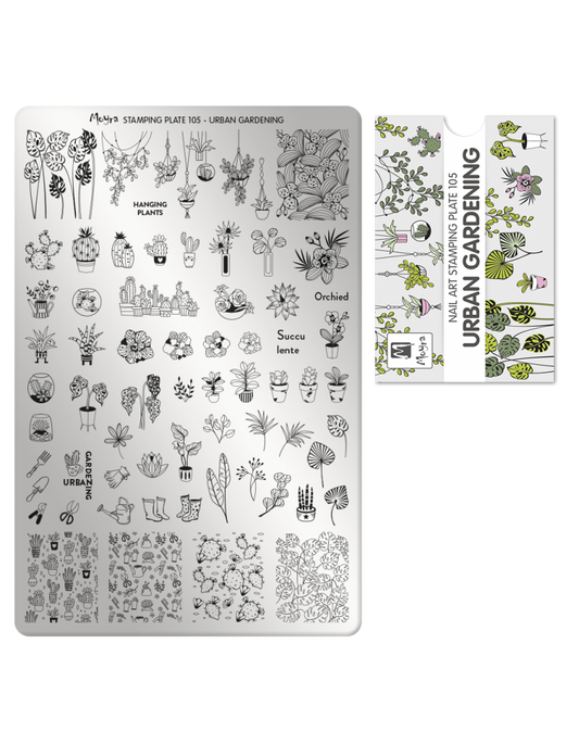 Moyra Stamping Plate 105 Urban Gardening