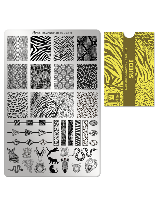 Moyra Stamping Plate 104 Suede