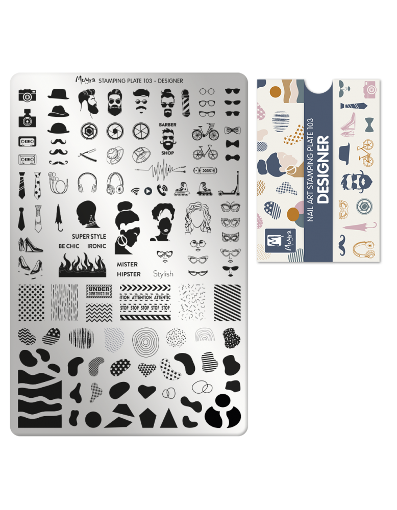 Moyra Stamping Plate 103 Designer
