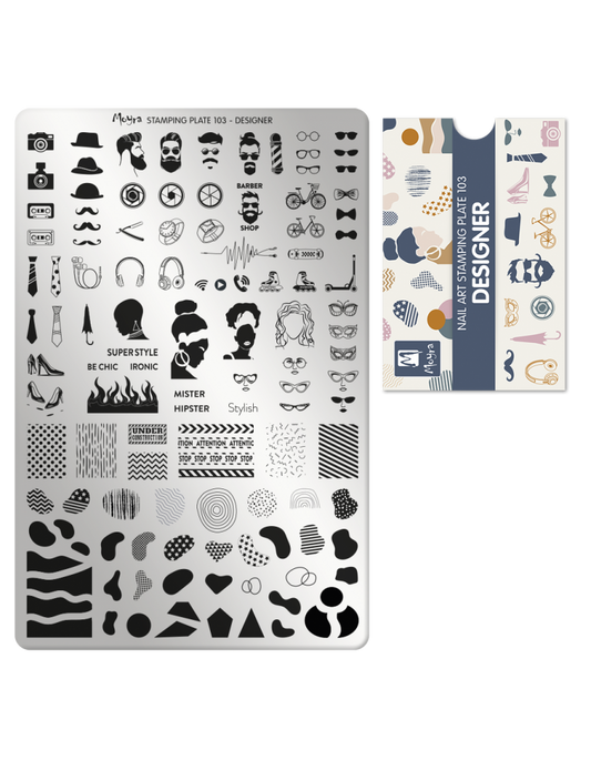 Moyra Stamping Plate 103 Designer