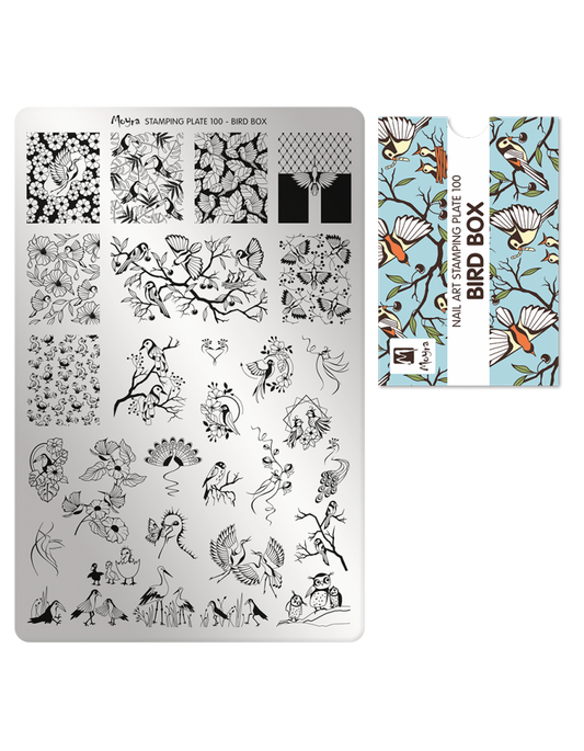 Moyra Stamping Plate 100 Bird Box