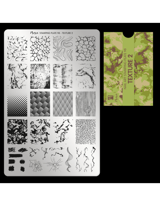 Moyra Stamping Plate 98 Texture 2