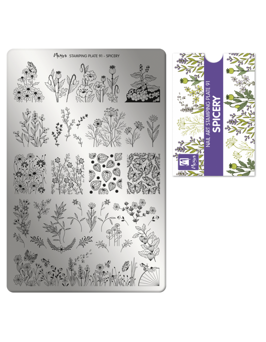 Moyra Stamping Plate 91 Spicery