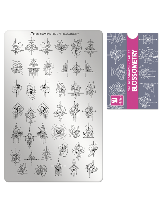 Moyra Stamping Plate 77 Blossometry