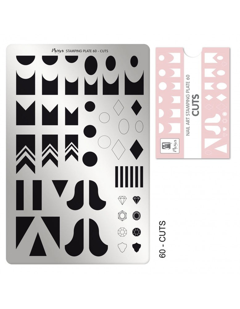 Moyra Stamping Plate 60 Cuts