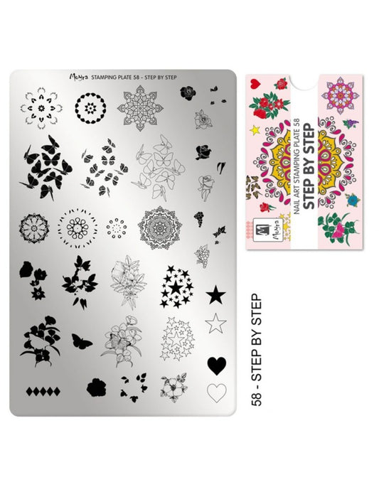 Moyra Stamping Plate 58 Step By Step