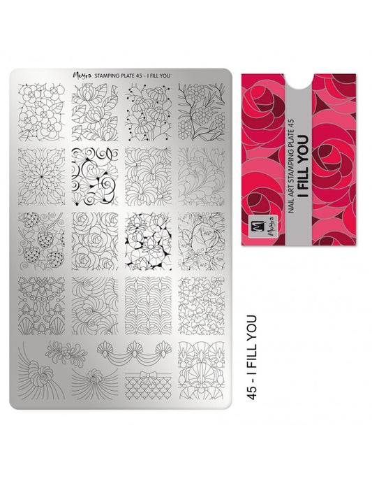 Moyra Stamping Plate 45 I Fill You