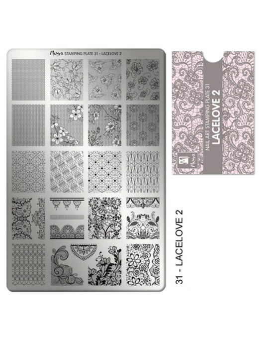 Moyra Stamping Plate 31 Lacelove 2