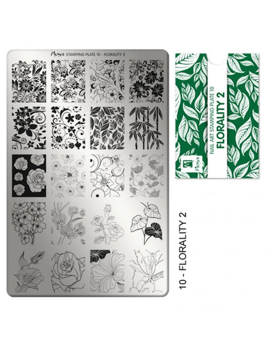 Moyra Stamping Plate 10 Florality 2