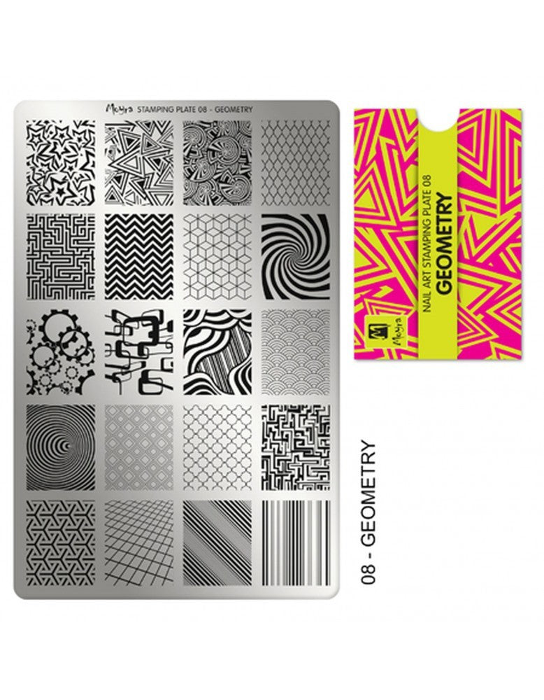 Moyra Stamping Plate 08 Geometry