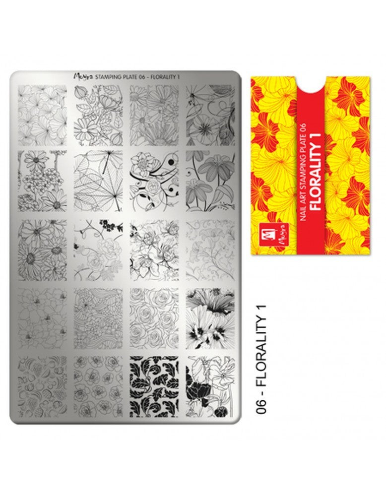 Moyra Stamping Plate 06 Florality 1