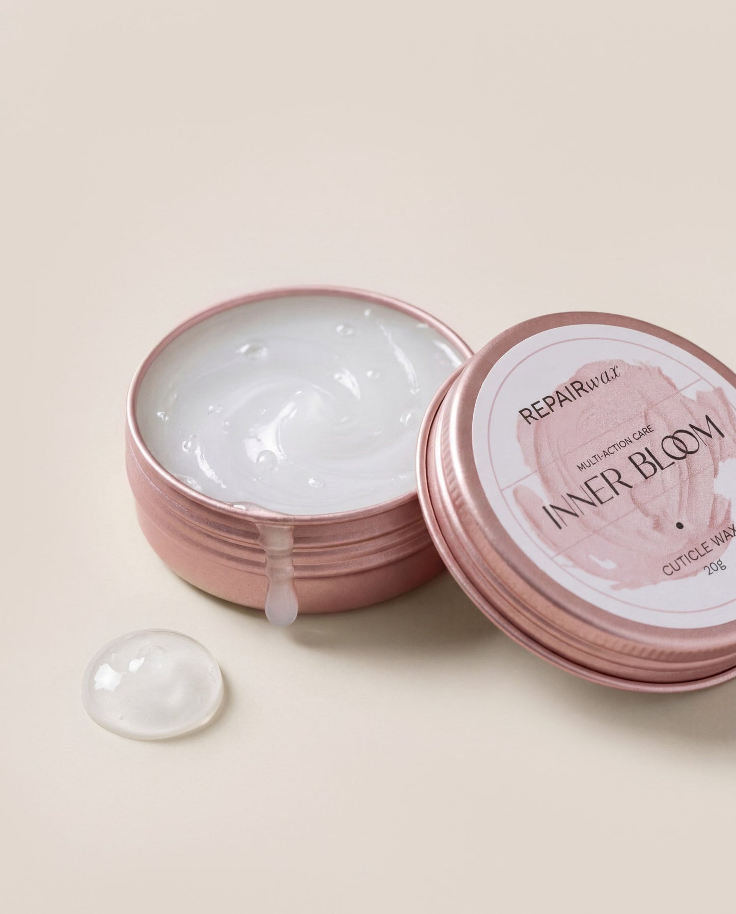 Ceara pentru cuticule RepairWax InnerBloom 20g