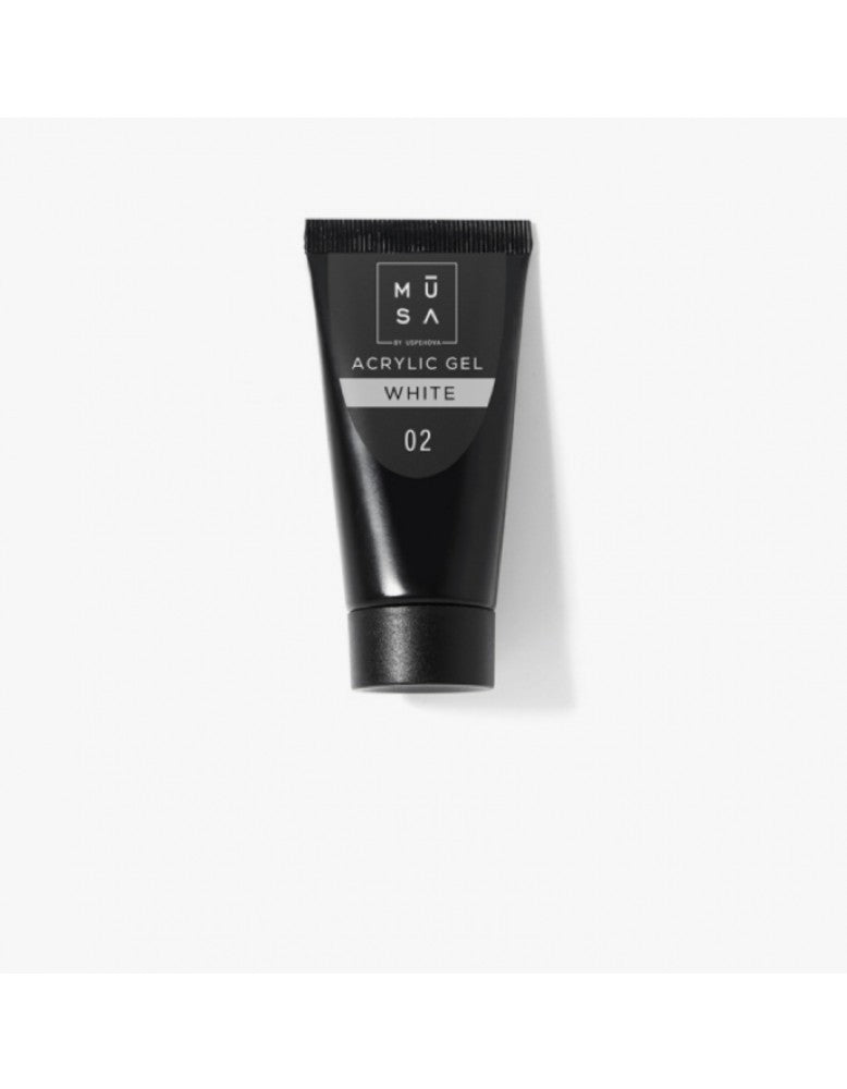 Musa Acrylic Gel White AC02 35 ML - Tube