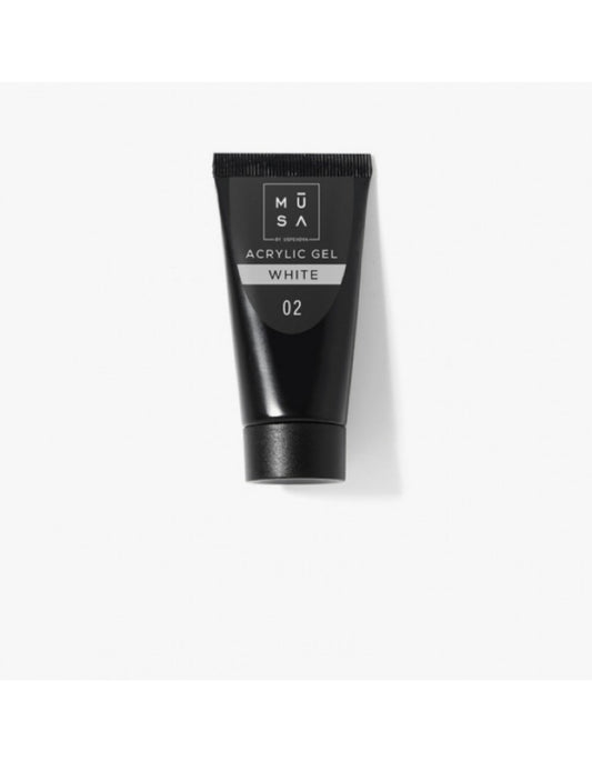 Musa Acrylic Gel White AC02 35 ML - Tube