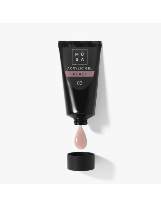 Musa Acrylic Gel Peach AC03 35 ML - Tube