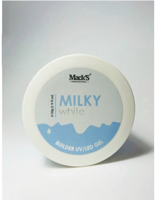 Macks Builder gel Milky White 50g