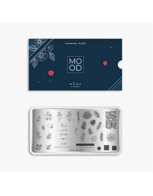 Stamping plate Mood Musa