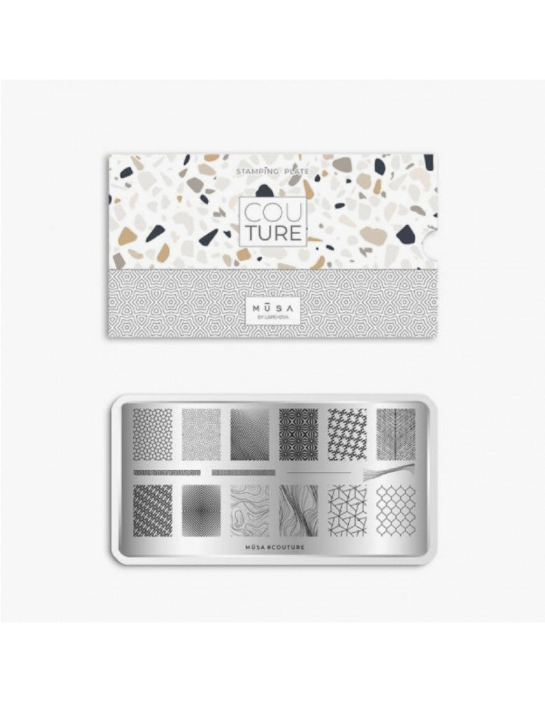 Stamping plate Couture Musa