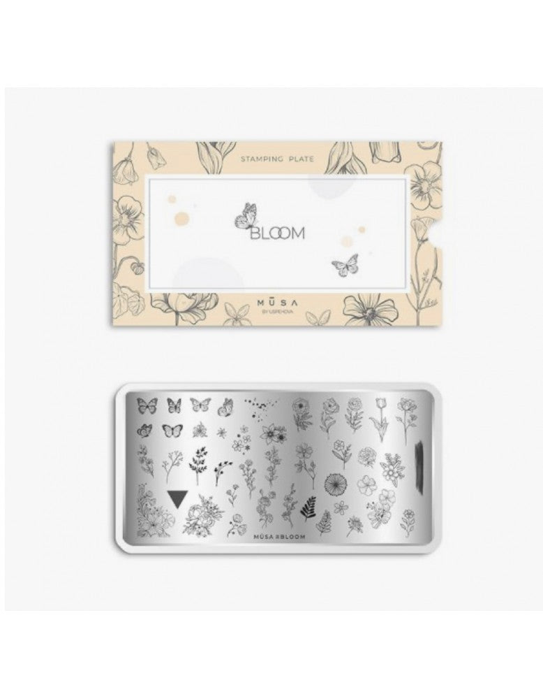 Stamping plate Bloom Musa