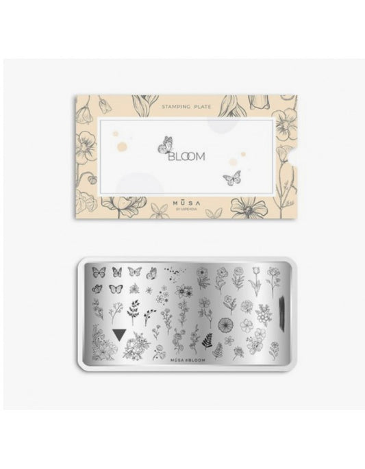 Stamping plate Bloom Musa