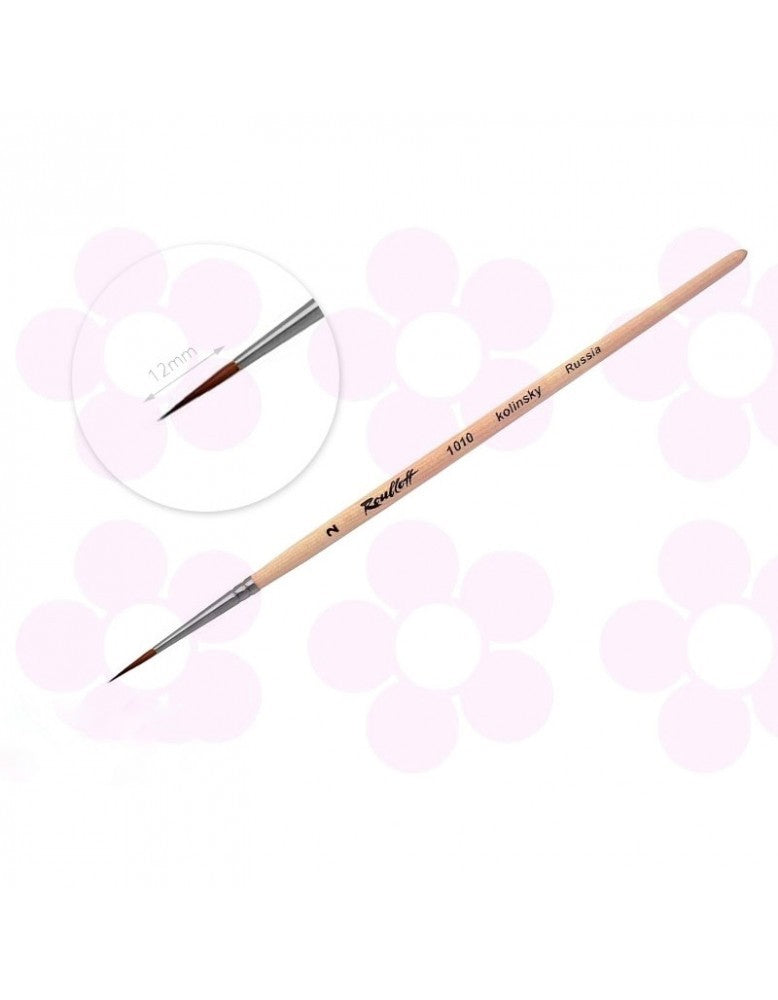 NAIL ART BRUSH ROUBLOFF ART AQUA 2 (1010)