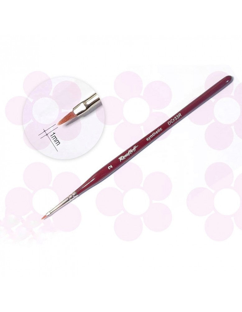 Nail art brush Roubloff 2 round (DCr33R)