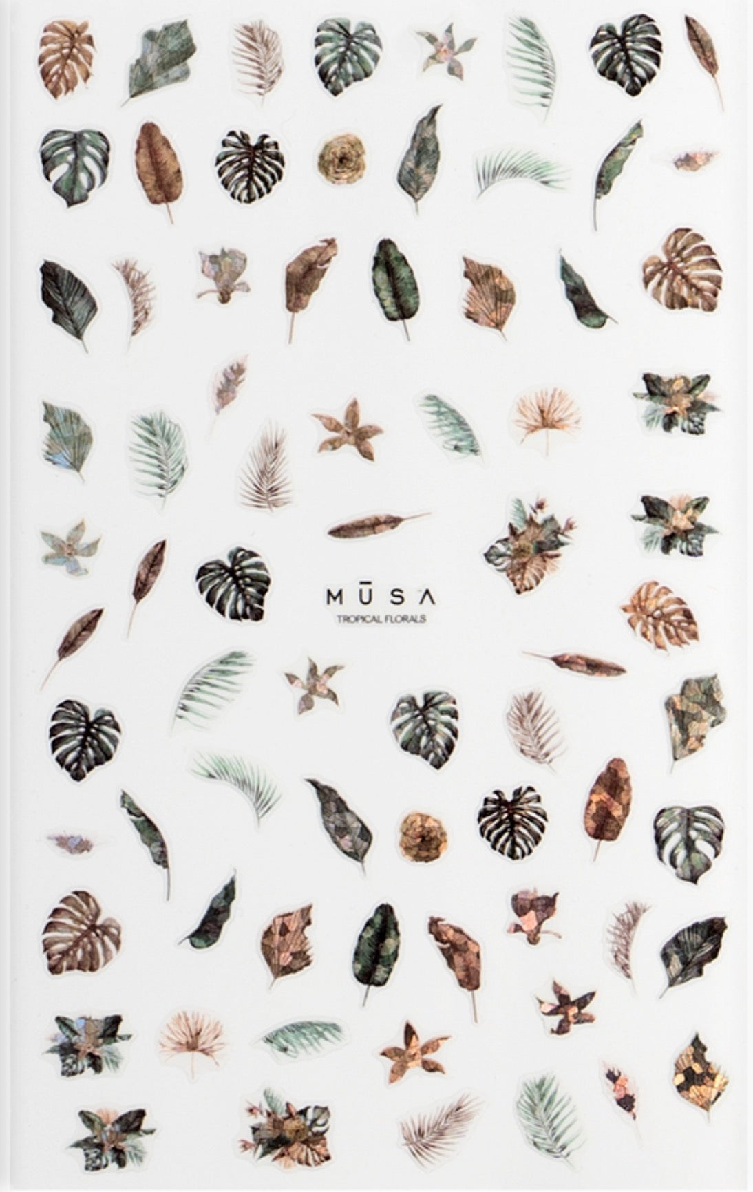 Musa Nail Stickers - Tropical florals