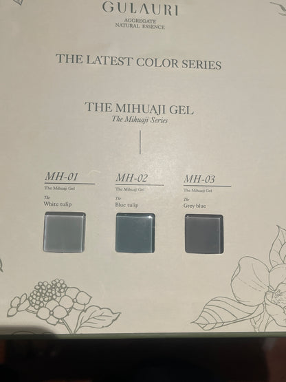 GULAURI Vintage series Gathering Flower Gel polish Set (The Mihuaji series)