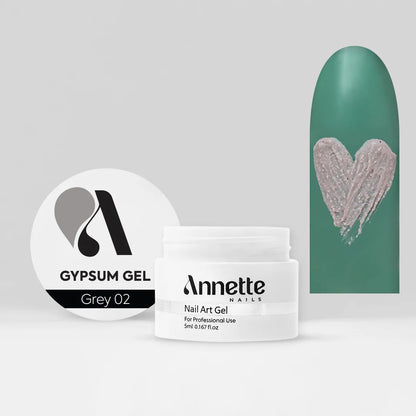ANNETTE NAILS Gypsum Gel Grey 02 5ml