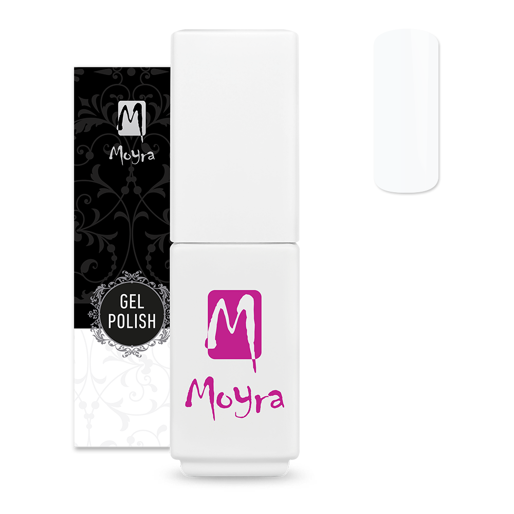 Moyra gel polish 01 white