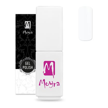 Moyra gel polish 01 white