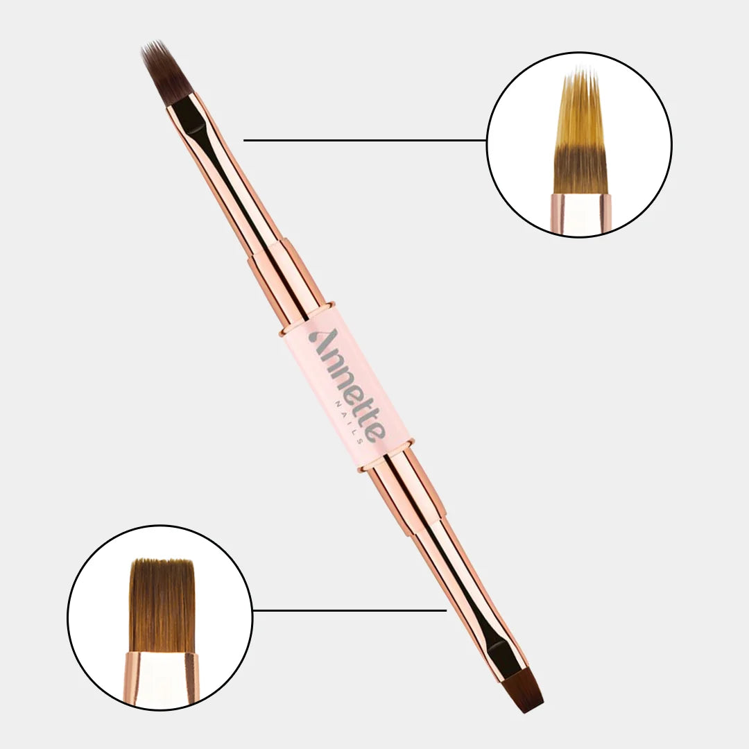 Annette Double Brush: Flat and Ombre
