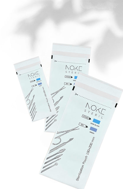 Noke Paper Sterilization Pouches 100pcs - 100/200